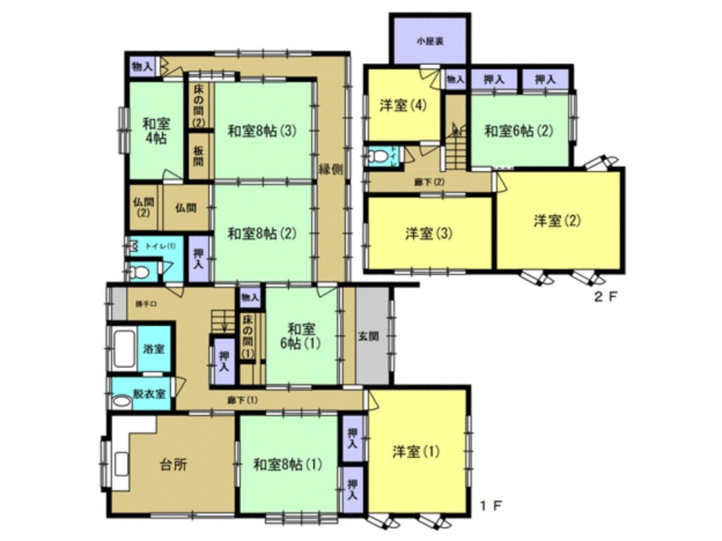 出雲市白枝町の中古住宅(9SDK)
